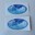 Image de Autocollant SERVICE Clean-life ovale, bleu 167 x 89 mm 