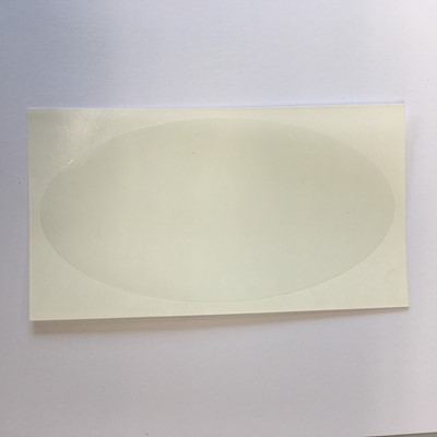 Bild von Abdeckung Servicekleber clean-life oval, transparent 162x84 mm 