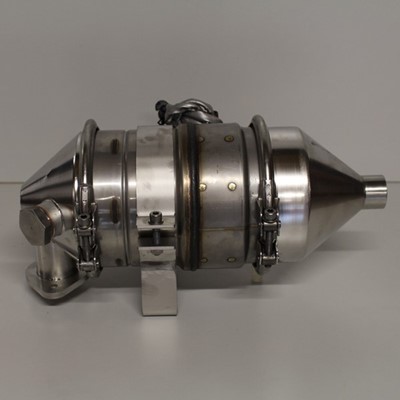 Image de Filtre en métal fritté SMF-AR 1.2m² radial-axial 12 Volt jusqu'à 20kW ECU. Comprend: 1 tube jaugeur EFS (Venturi) 55/60mm et 1 bride au choix 40/50mm, joint incl.