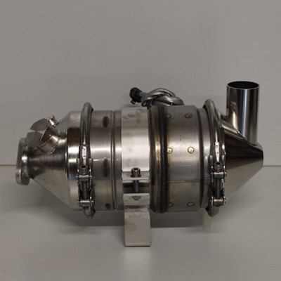 Image de Filtre modulaire en métal fritté SMF-AR 1.2m² axial-radial 12 Volt jusqu'à 20kW ECU. Comprend: 1 tube jaugeur EFS (Venturi) 55/60mm et 1 bride au choix 40/50mm, joint incl.
