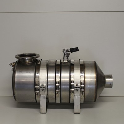 Image de SMF-AR 5.4m² système clean-life, filtre en métal fritté radial-axial 24 volt. Indicateur de niveau incl. Incl. dans le prix de vente une bride de montage 80/100/125 mm au choix avec joint.