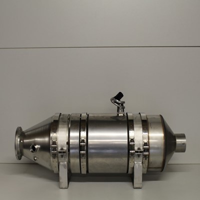 Image de SMF-AR 8.1m² système clean-life, filtre en métal fritté axial-axial 24 volt. Indicateur de niveau incl. Incl. dans le prix de vente une bride de montage 80/100/125 mm au choix avec joint.