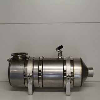 Image sur SMF-AR 8.1m² système clean-life , filtre en métal fritté radial-axial 24 volt. Indicateur de niveau incl. Incl. dans le prix de vente une bride de montage 80/100/125 mm au choix avec joint.