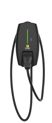 Bild von Wallbox Agile.One, 11 kW,  Stecker Typ 2,4m Kabel, Zugangsschutz per RFID oder App, fuer Einzel- und Mehrfachnutzung geeignet, Nutzungskontrolle per App, Fehlerstromsensor 6 mA DC, 