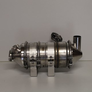 Bild von SMF-AR System 1.8m² axial-radial 12 Volt bis 50kW mit ECU-Steuerung. Der Einkaufspreis beinhaltet ein Messrohr (Venturi) 55/60mm und eine Anschlussflansch nach Wahl, 40/50/60 inkl. Dichtung.