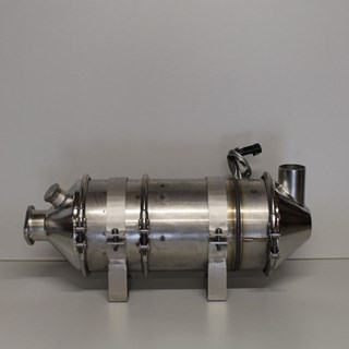 Bild von SMF-AR System 3.8 m² axial-radial 12 Volt mit ECU-Steuerung. Der Einkaufspreis beinhaltet ein Messrohr (Venturi) 60/70mm und eine Anschlussflansch nach Wahl, 50/60/70mm inkl. Dichtung.