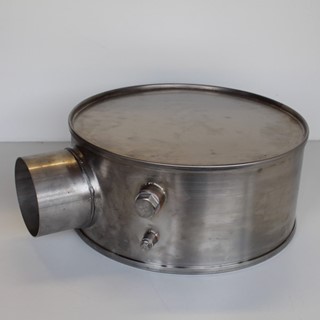 Bild von D-9163 Eingang Radial 15", Anschlussrohr AD 129mm, ID 125mm
