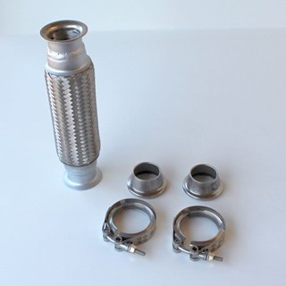 Bild von Kompensator-Kit 40 x 200mm komplett; 320mm, Anschweisstück M=AD42.4mm x ID38.5mm