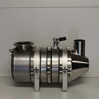 Bild von SMF-AR 5.4m² clean-life System, radial-radial 24 Volt inkl. Niveauanzeige. Der Einkaufspreis beinhaltet 1 Anschlussflansch nach Wahl, 80/100/130 mm inkl. Dichtung