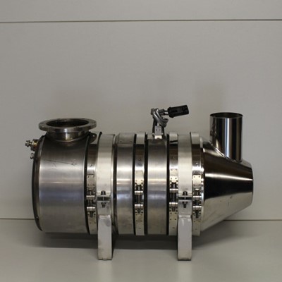 Bild von SMF-AR 5.4m² clean-life System, radial-radial 24 Volt inkl. Niveauanzeige. Der Einkaufspreis beinhaltet 1 Anschlussflansch nach Wahl, 80/100/130 mm inkl. Dichtung