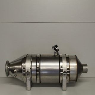Bild von SMF-AR System 8.1m² axial-axial 24 Volt mit ECU-Steuerung. Der Einkaufspreis beinhaltet ein Messrohr (Venturi) 100mm und eine Anschlussflansch nach Wahl, 80/100/130 mm inkl. Dichtung.