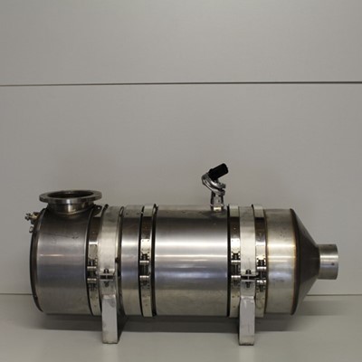 Bild von SMF-AR 8.1m² clean-life System, radial-axial 24 Volt inkl. Niveauanzeige. Der Einkaufspreis beinhaltet 1 Anschluss- flansch nach Wahl, 80/100/130 mm inkl. Dichtung