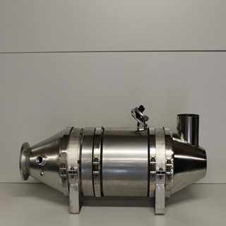 Bild von SMF-AR 8.1m² clean-life System, axial-radial 24 Volt inkl. Niveauanzeige. Der Einkaufspreis beinhaltet 1 Anschlussflansch nach Wahl, 80/100/130 mm, inkl. Dichtung