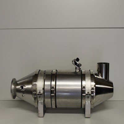 Bild von SMF-AR 8.1m² clean-life System, axial-radial 24 Volt inkl. Niveauanzeige. Der Einkaufspreis beinhaltet 1 Anschlussflansch nach Wahl, 80/100/130 mm, inkl. Dichtung