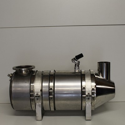 Bild von SMF-AR 8.1m² clean-life System, radial-radial 24 Volt inkl. Niveauanzeige. Der Einkaufspreis beinhaltet 1 Anschlussflansch nach Wahl, 80/100/130 mm, inkl. Dichtung