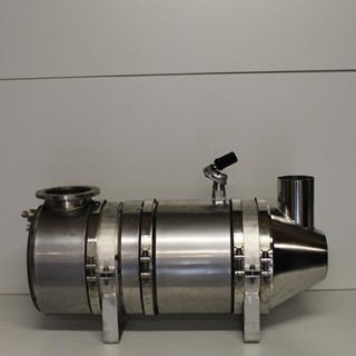 Bild von SMF-AR System 8.1m² radial-radial 24 Volt mit ECU-Steuerung. Der Einkaufspreis beinhaltet ein Messrohr (Venturi) 100mm und eine Anschlussflansch nach Wahl, 80/100/130 mm, inkl. Dichtung.