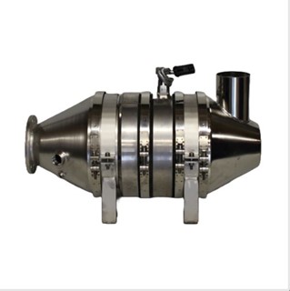 Bild von SMF-AR 5.4m² clean-life System, axial-radial 24 Volt inkl. Niveauanzeige. Der Einkaufspreis beinhaltet einen Anschlussflansch nach Wahl, 80/100/130 mm inkl. Dichtung.