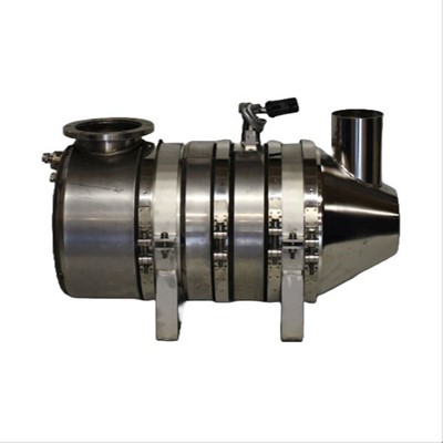 Bild von SMF-AR 5.4m² clean-life System, radial-radial 24 Volt inkl. Niveauanzeige. Der Einkaufspreis beinhaltet einen Anschlussflansch nach Wahl, 80/100/130 mm inkl. Dichtung.