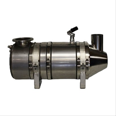Bild von SMF-AR 8.1m² clean-life System, radial-radial 24 Volt inkl. Niveauanzeige. Der Einkaufspreis beinhaltet einen Anschlussflansch nach Wahl, 80/100/130 mm, inkl. Dichtung.