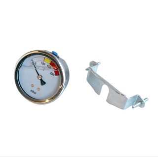 Bild von Manometer zu Wechselfilter,Skala farbig 250 mbar (0-0.6 bar) (mit Bügel)