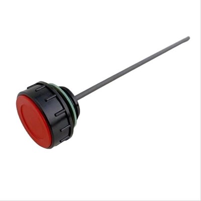 Bild von Entlüfter 1" mit Messstab zu Additiv-Tank