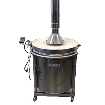 Bild von Reinigungsofen X-Line X110S 400 Volt inkl. TC66 Steuerung, Innenmasse ø 510 x H 530 mm, (eingekürzt) Arbeitshöhe 720 mmNettopreis auf Anfrage