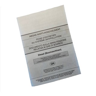 Bild von Abgasdokument, Diesel (Baumaschinen),Trübungskoeffizient