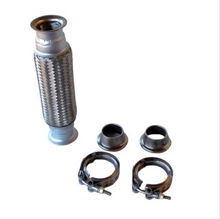 Bild von Kompensator-Kit 40 x 200mm komplett; 320mm, Anschweisstück M=AD42.4mm x ID38.5mm