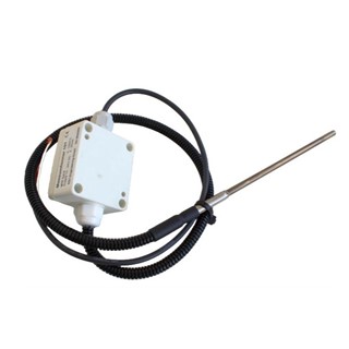 Bild von Temperaturfühler ø6mm mit Messumformer 101 , MTE Typ K, 0-1000 C°, 12-24V DC, 4-20 mA, 