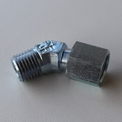 Bild von Winkelverschraubung 45° Gegendruck 6S