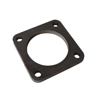 Bild von Flansch 4-eckig WN ø60mm, Lochabstand 62mm M8 (82x82mm) 