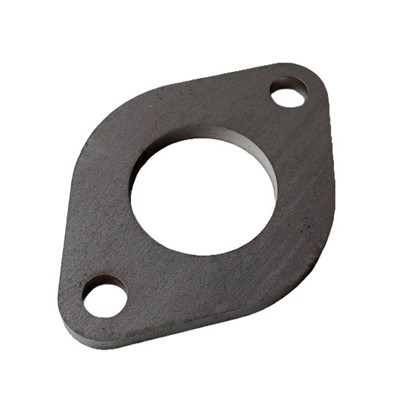 Bild von Flansch oval ø50mm zu 3.6/3.8, Lochabstand 100mm M10 (B130xH90mm)