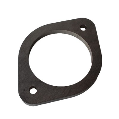 Bild von Flansch oval ø80mm zu EK80/KM0, Lochabstand 110mm M8 (B144xH110mm)