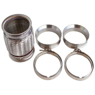 Bild von Kompensator 128 x 100mm komplett; länge 220mm, Anschweisstück M=AD129mm x ID125mm