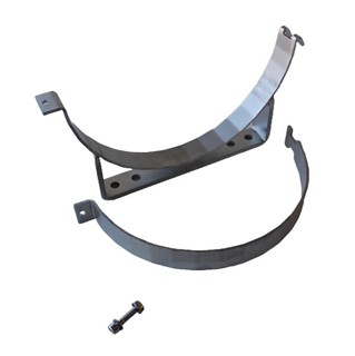 Bild von Montagebride ø340mm zu KM8CS/10.2 isoliert, Auflagehöhe 25mm