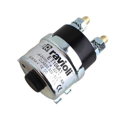 Bild von Gleichstromrelais Ravioli 12 Volt / 80 Ampere 1.Version