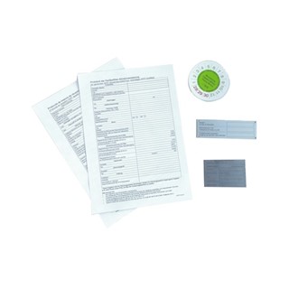 Image de Protocole de mesure de réception avec vignette antipollution et plaques d'identification