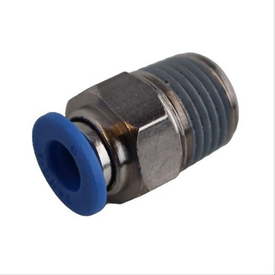 Bild von Steckanschluss 6mm gerade zu Abscheider 1/4", 
