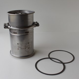 Bild von Torso CRT 1.8m² CS Sintermetall beschichtet 2.Version