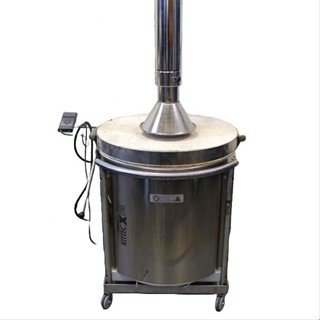 Bild von Reinigungsofen X-Line X110S 400 Volt inkl. TC66 Steuerung, Innenmasse ø 510 x H 530 mm, (eingekürzt) Arbeitshöhe 720 mmNettopreis auf Anfrage